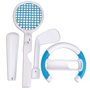 Extreme Sports Kit for Wii (Baseball/ Racquet/ Golf/ Wheel)
